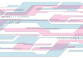 Blue pink abstract tech futuristic vector art background