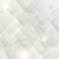 Grey tech polygon abstract background vector