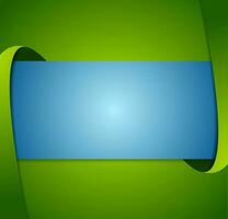 Abstract green and blue corporate background vector