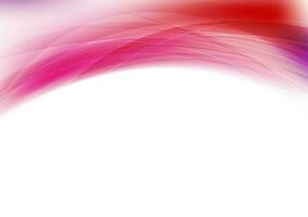 Red and purple abstract wavy background vector