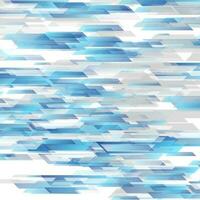 Blue grey technology geometric abstract vector background