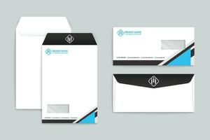 Modern professional envelope design vector