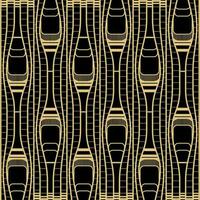 Art Deco Pattern Laser Cutting Template vector