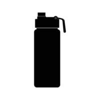 Drinking water bottles icon vector