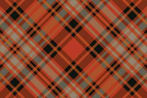 Tartan or plaid vintage color pattern. vector