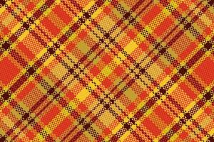 Tartan or plaid retro color pattern. vector