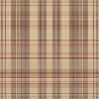 Tartan or plaid vintage color pattern. vector