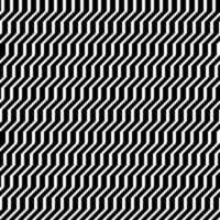 Seamless vector zigzag pattern, black white stripes line abstract background.