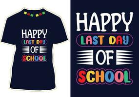 Back To School T-shirt Design vector