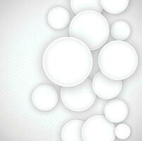 Abstract modern white and gray circle overlapping with halftone background. Minimal style Design. for presentation,banner, cover, web, flyer, card, poster, wallpaper,slide, magazine. Vector EPS10