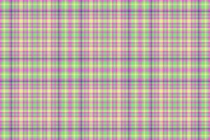 Plaid seamless background of texture pattern check with a textile tartan fabric vector. vector