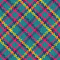 Background tartan seamless of vector check plaid with a textile pattern fabric texture.