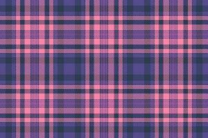 Check pattern fabric of vector tartan texture with a background seamless textile plaid.