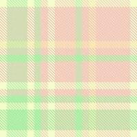 Pattern background seamless of vector fabric check with a plaid texture tartan textile.