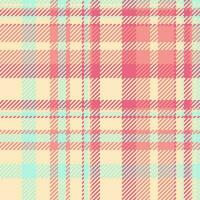 Texture plaid pattern of tartan background fabric with a textile seamless vector check.