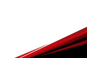 red black corner background with copy space for text vector