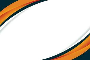 Orange and Blue Background Element with Copy Space for Text vector
