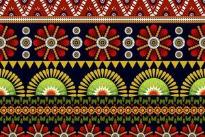 ethnic geometric pattern design for background or wallpaper vector