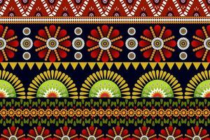 ethnic geometric pattern design for background or wallpaper vector