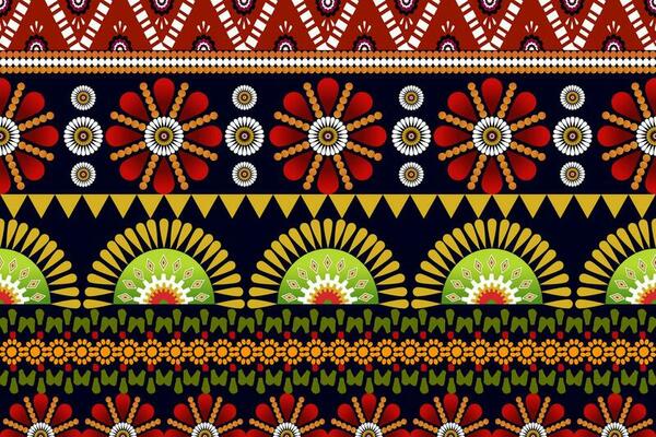 ethnic geometric pattern design for background or wallpaper