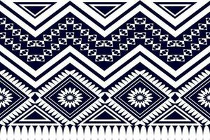 ethnic geometric pattern seamless design for background or wallpaper vector