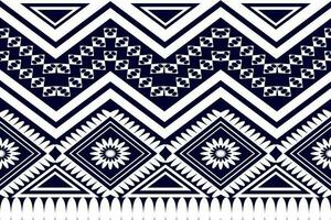 ethnic geometric pattern seamless design for background or wallpaper vector