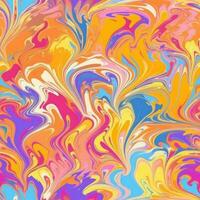 Abstract colorful marble patterned texture background. Fluid, Liquid and ink pattern. Generative AI photo