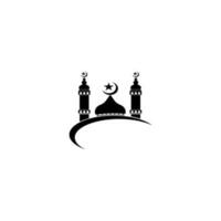 Mosque icon vector Illustration design template