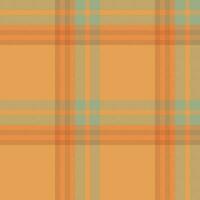 Check plaid textile of pattern tartan vector with a seamless texture fabric background.