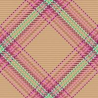 Pattern tartan vector of check fabric background with a plaid seamless textile texture.