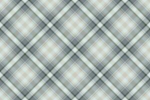 Tartan plaid background, diagonal check seamless pattern. Vector fabric texture for textile print, wrapping paper, gift card, wallpaper.