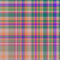 Seamless tartan plaid of fabric check pattern with a texture vector textile background.