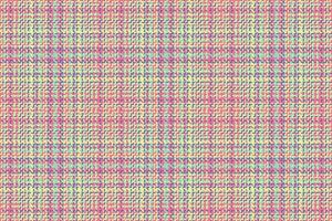 Seamless plaid texture of textile background fabric with a pattern tartan check vector. vector