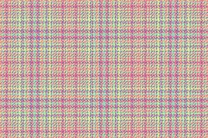 Seamless plaid texture of textile background fabric with a pattern tartan check vector. vector