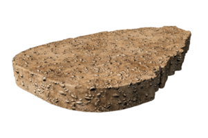 sri lanka karte sand felsen boden ceylon karte textur 3d illustration png