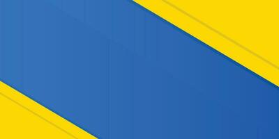 Blue Yellow Abstract Background, Blank Background vector