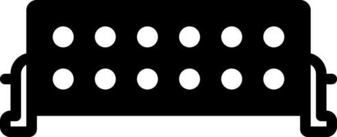 solid icon for lightbars vector