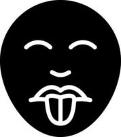 solid icon for taste vector