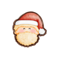 Père Noël claus biscuit png