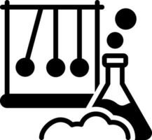 solid icon for scientific vector