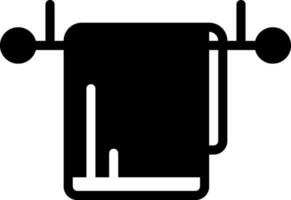 solid icon for hang vector