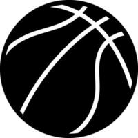 solid icon for ball vector