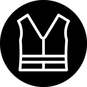 solid icon for vast vector