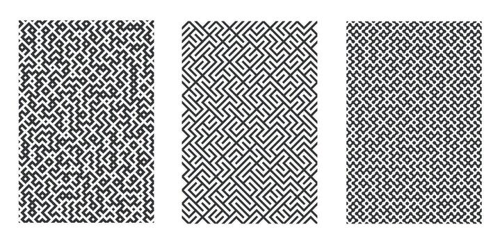 laberinto modelo colocar. sin costura modelo. vector antecedentes.