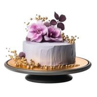 Elegant cake isolated png