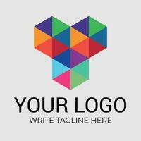 Color Logo Design vector