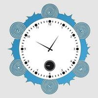 Clock design Template vector
