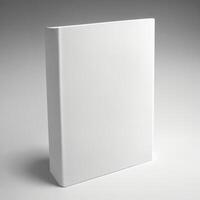 Front View of Book on a Clean Background by photo