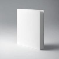 Front View of Book on a Clean Background by photo