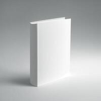 Front View of Book on a Clean Background by photo